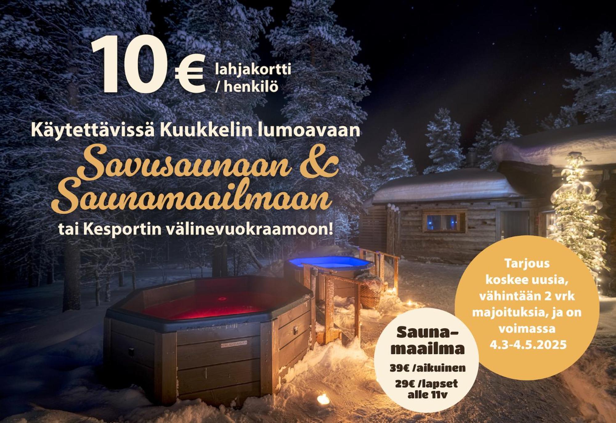 Kuukkeli Saariselkae Inn Eksteriør billede